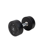 MP1012 Ronde rubber dumbbell 14 kg per stuk