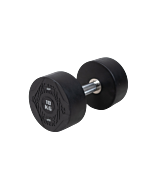 MP1012 Ronde rubber dumbbell 18 kg per stuk