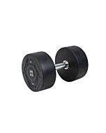 MP1012 Ronde rubber dumbbell 28kg per stuk