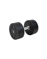 MP1012 Ronde rubber dumbbell 30kg per stuk