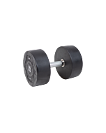 MP1012 Ronde rubber dumbbell 36kg per stuk