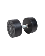 MP1012 Ronde rubber dumbbell 40kg per stuk