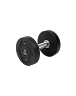 MP1012 Ronde rubber dumbbell 8 kg per stuk