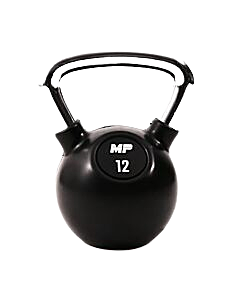 MP1304 Kettlebell Rubber/Chrome 12 kg