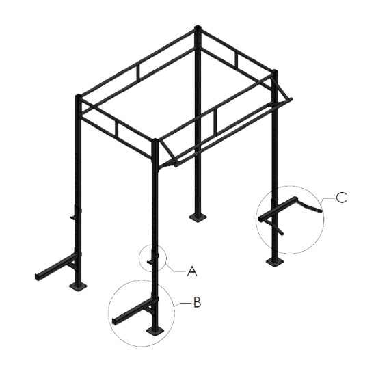 Crossfit Station Losstaand INDOOR MP120