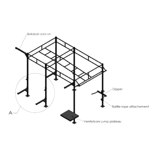 Crossfit Station Losstaand MP175