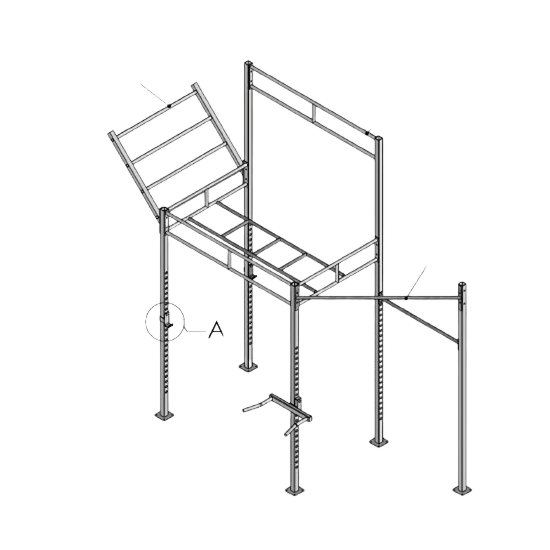 Crossfit Station Losstaand MP140 INDOOR