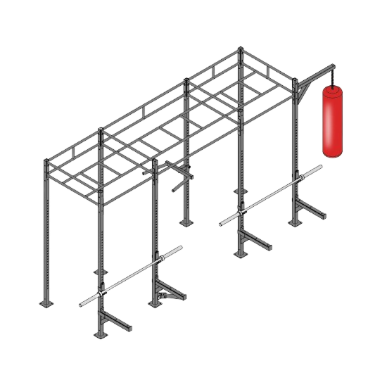 Crossfit Station losstaand MP183  Indoor