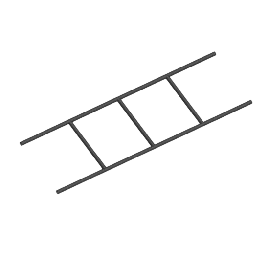 MP258 Monkey Bar Ladder 180 cm