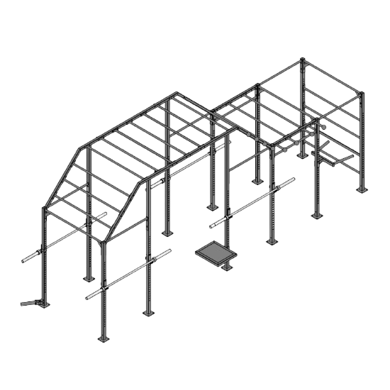 Crossfit Station vrijstaand model indoor MPPC-111A-0001