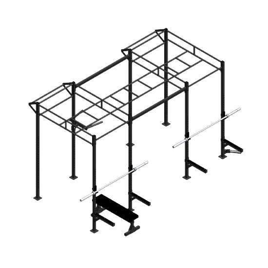 Crossfit Station losstaand INDOOR MP2610