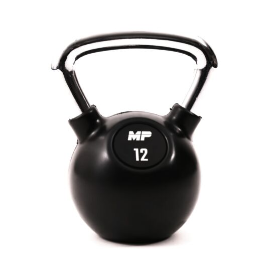 MP1304 Kettlebell Rubber/Chrome 12 kg