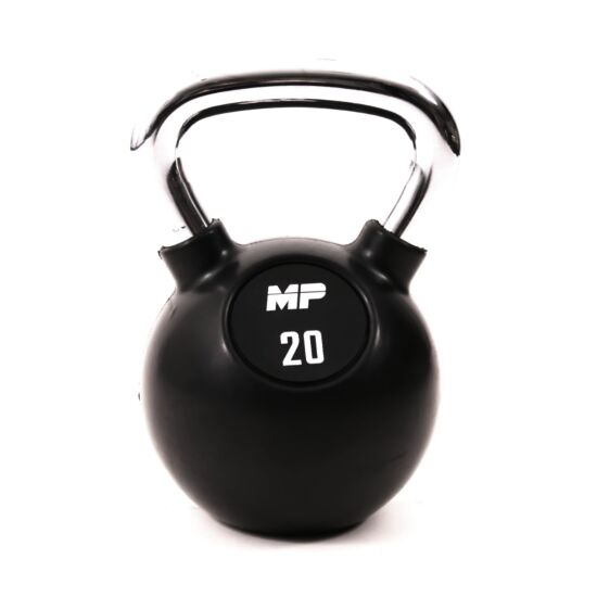 MP1304 Kettlebell Rubber/Chrome 20 kg