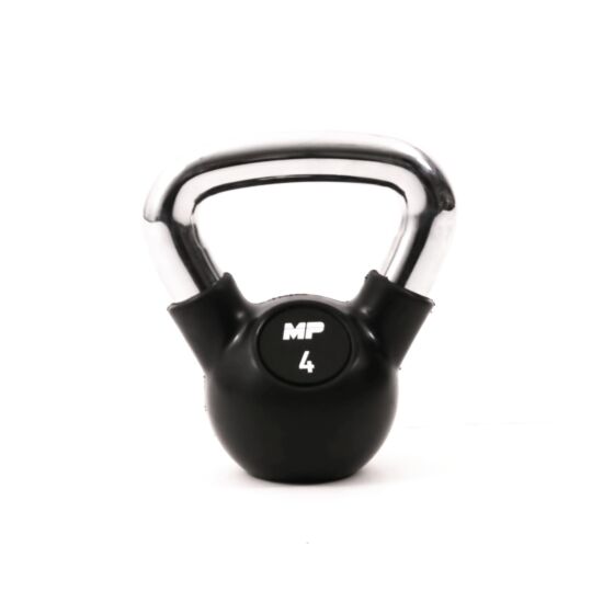 MP1304 Kettlebell Rubber/Chrome 4 kg