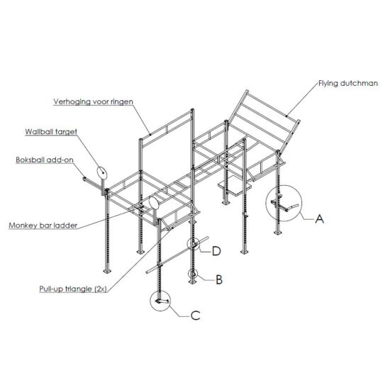 Crossfit Station Losstaand MP215