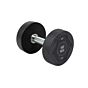 MP1012 Ronde rubber dumbbell 10 kg per stuk