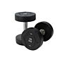 MP1012 Ronde rubber dumbbell 10 kg per stuk