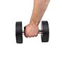 MP1012 Ronde rubber dumbbell 10 kg per stuk