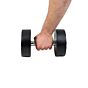 MP1012 Ronde rubber dumbbell 12 kg per stuk