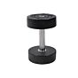 MP1012 Ronde rubber dumbbell 12 kg per stuk