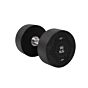 MP1012 Ronde rubber dumbbell 16 kg per stuk