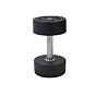 MP1012 Ronde rubber dumbbell 16 kg per stuk