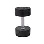 MP1012 Ronde rubber dumbbell 18 kg per stuk