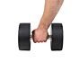 MP1012 Ronde rubber dumbbell 24kg per stuk