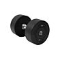 MP1012 Ronde rubber dumbbell 26kg per stuk