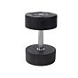 MP1012 Ronde rubber dumbbell 26kg per stuk