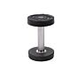 MP1012 Ronde rubber dumbbell 2 kg per stuk