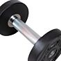 MP1012 Ronde rubber dumbbell 2 kg per stuk