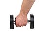 MP1012 Ronde rubber dumbbell 2 kg per stuk