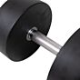 MP1012 Ronde rubber dumbbell 32kg per stuk