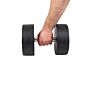 MP1012 Ronde rubber dumbbell 32kg per stuk