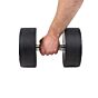 MP1012 Ronde rubber dumbbell 34kg per stuk