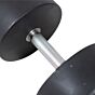 MP1012 Ronde rubber dumbbell 36kg per stuk