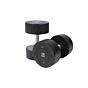 MP1012 Ronde rubber dumbbell 38kg per stuk