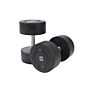 MP1012 Ronde rubber dumbbell 40kg per stuk