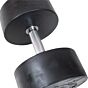 MP1012 Ronde rubber dumbbell 40kg per stuk