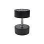 MP1012 Ronde rubber dumbbell 40kg per stuk