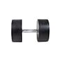 MP1012 Ronde rubber dumbbell 40kg per stuk