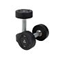 MP1012 Ronde rubber dumbbell 6 kg per stuk