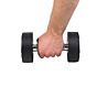 MP1012 Ronde rubber dumbbell 6 kg per stuk