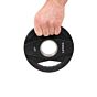 MP2005 Olympische rubber halterschijven 2 grips 1.25KG