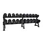 MP1012 Ronde rubber dumbbells per stuk