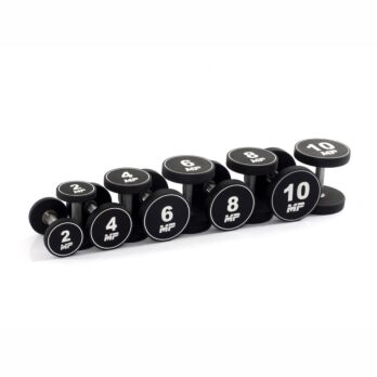 Urethaan dumbbell set 2 - 10 kg