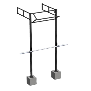 Crossfit Station Wandmodel MP01B-outdoor