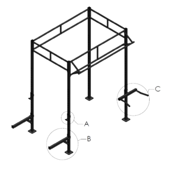 Crossfit Station Losstaand INDOOR MP120