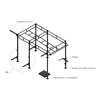 Crossfit Station Losstaand MP175